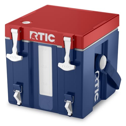 RTIC Halftime 3 Gallon Water Cooler Dispenser Dual Taps Patriot