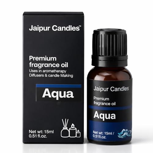 Image of Fragrance Oil | 15 ml | Aroma Oil for Home Fragrance | Best for Aromatherapy | Use in Diffusers, Candles, Air Fresheners (15ML, Aqua)