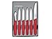 Victorinox Cuchillo, Acero Inoxidable, Rojo, Medium