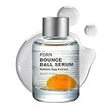 Salmon PDRN Bounce Ball Serum - Salmon dna Serum Glass Skin Korean Skincare Non Sticky (1.01 fl oz)
