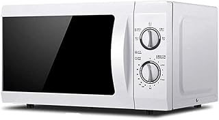 HYCy Four à Micro-Ondes Multifonction, réglage de la Puissance de feu à 5 Vitesses, minutage de 30 Minutes, Bouton mécanique, Facile à Utiliser, Grande capacité 21 L, Blanc