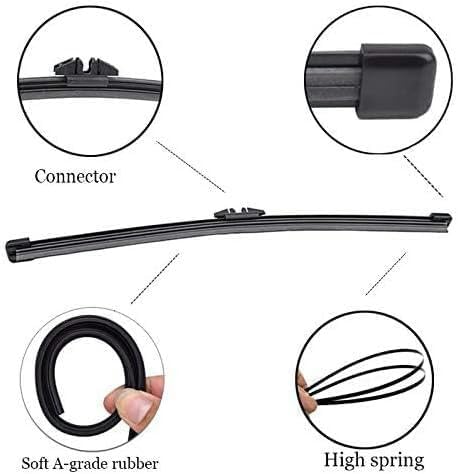 Car Rear Wiper Arm for Volvo for Xc60 T6 2009 2010 2011 Back Windscreen Wiper Blades Assembly Replacement Set Kit