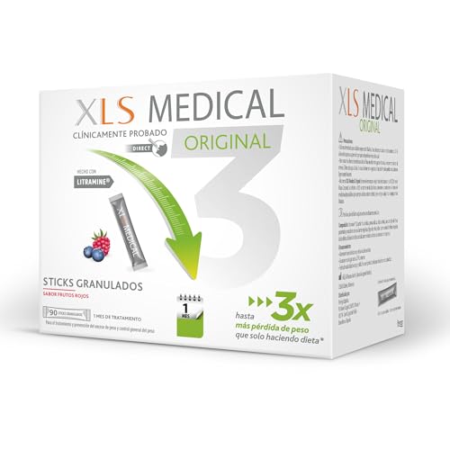 XLS Medical Original Pack 1 mes de tratamiento (90 sticks) Pierde hasta 3 veces más peso que sólo...