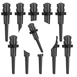 HOZEON 10 PCS 9/16 Inch Wedge and Feather Shims, Heavy Duty Plug Wedges Feather Shims, Concrete Rock Stone Splitter Hand Tools