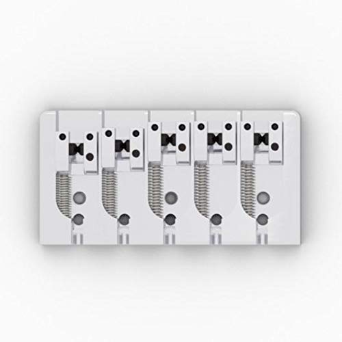 Hipshot 5-String A Aluminum Bass Bridge, CHROME - .687