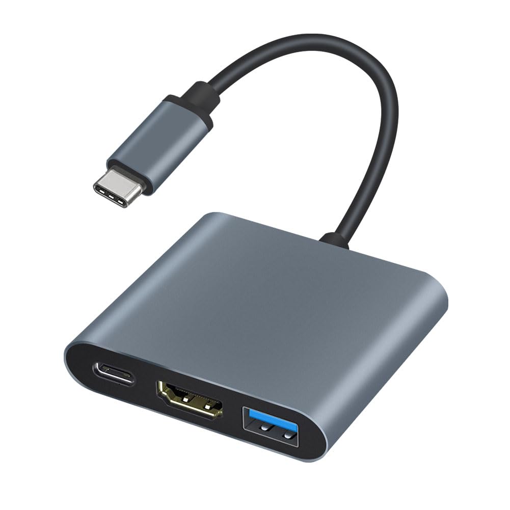 Amazon | Besince 3in1usb type-cハブ hdmi 4K PD急速充電 usb-c Hub
