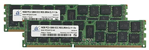 Adamanta 32 GB ( 2 x 16gb )サーバーメモリアップグレードfor HP ProLiant bl420 C g8 ddr3 1600 MHz pc3 ? 12800 ECC Registered 2rx4 cl11 1.5 V