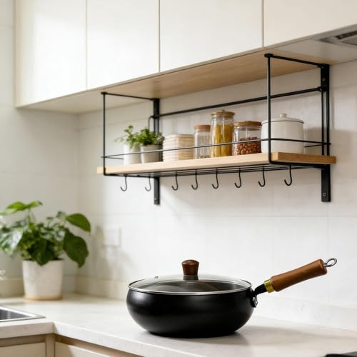 Wok de hierro con tapa y asa desmontable 24 cm miniatura 5