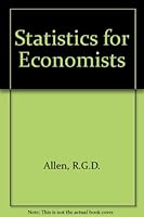 STATISTICS FOR ECONOMISTS (UNIVERSITY LIBRARY) B0007ITSMQ Book Cover