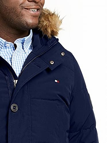 Image of Tommy Hilfiger Mens Quilted Snorkel Parka Coat