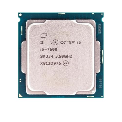 Processeur Intel Core i5-7600 LGA 1151 de 3.5 GHz pour ordinateur de bureau