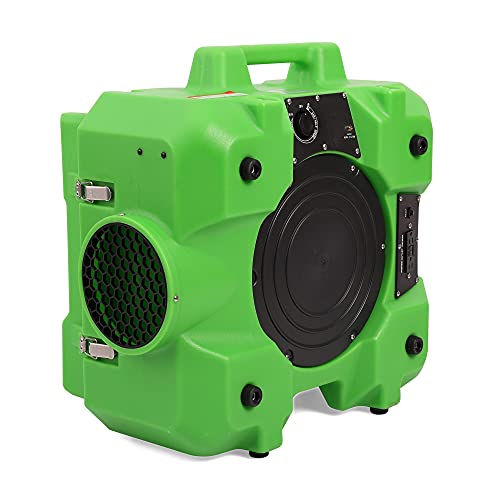 Image of MOUNTO HEPA500 Commercial 500cfm HEPA Air Purifier Air Scrubber Negative Air Machine with Variable Speed Roto-Molded Green