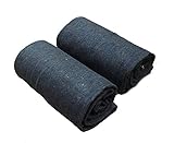 dunkelgrau Doppelpack Biwakdecke grau 200x150 cm Pferdedecke Picknickdecke Decke anthrazit