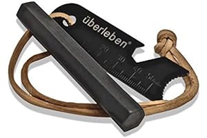 Hexagon Ferro Rod Fire Starter: Survival Igniter with 20,000+ Strikes