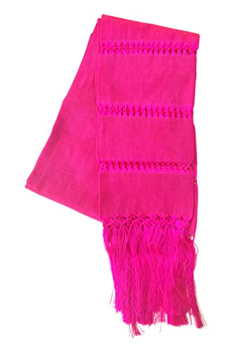 ALKIMIA INC Mexican Handmade Fiesta Rebozo Shawl XLarge