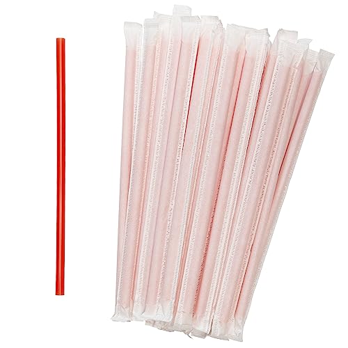 Pitillos Gigantes Rojos Plástico 8.5" 7200 u miniatura 1