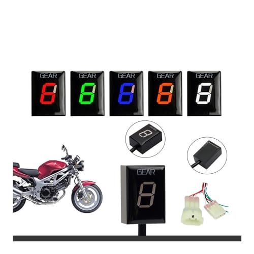 Indicateur de rapport engagé pour balades en SV650 1999-2002 - 2