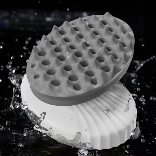 Aeary Silicone Magic Wave Hair Sponge, Two Sides Detachable Hair Curling Tool For Men And Women, Elera Afro Braid Style, Twist Modeling Comb, High Density, Big And Small Holes #TOP7