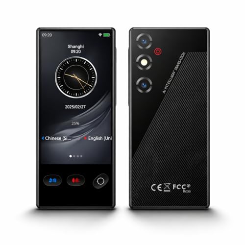 Duckdik New York, Traduttore Vocale Istantaneo 2025, Traduttore Lingue Senza WiFi, Offline 19 Lingue, Online 149, Traduttore Simultaneo Portatile Viaggio