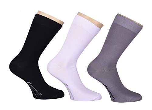 Image of FOOTPRINTS ORGANIC Cotton Odourfree Formal Socks- Free Size