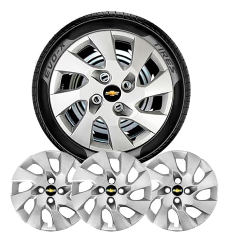 Jogo 4 Carlota Celta Corsa Sedan Classic Aro 13 Emblema Preto