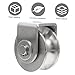 Angoily Heavy Duty U-Groove Lifting Rope Pulley Industrial Swivel Towing Pulley