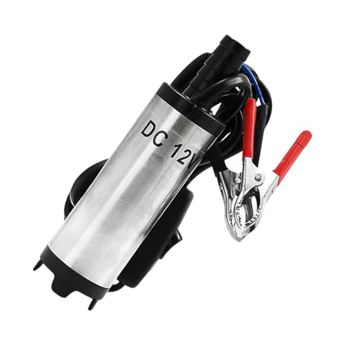 Bomba de para transmisión: dispensador de líquido versátil y resistente | Bomba de transferencia de de 12 voltios 24 voltios y 38 mm | para cortacésped tanque de freno barril