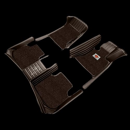 Image of 10D Car Floor Mat for Tata Sierra Ev | Nappa Leather | Luxurious & Elegant Look | 100% Waterproof and Washable | Custom Fitted |- Cadbury