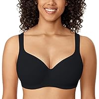 DELIMIRA Sujetador Tallas Grandes Balconette para Mujer,