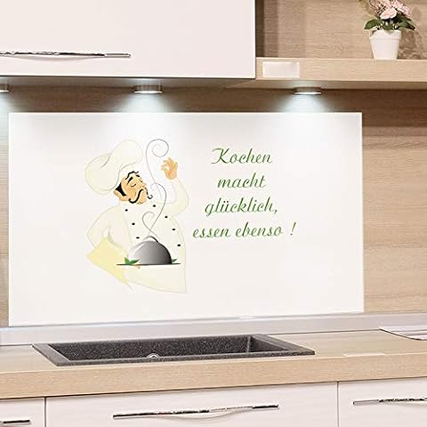 GRAZDesign Küchenrückwand Glasbild Spritzschutz Küche Cover