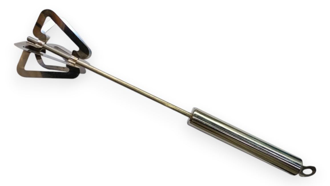 Stainless Steel Mixi/Beater Multipurpose Mixer Blender for Lassi Chhas, Chhaj, Egg Beater, Hand Blender 12 Inch (1)-image-18