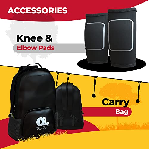 2X60Ft Complete Ninja Slackline For Kids - Obstacle Course For Children - Slack Lines For Backyard For Kids - Outdoor Play Equipment - Outdoor Obstacle Course For Kids - Ninja Course For Kids Outside #TOP5