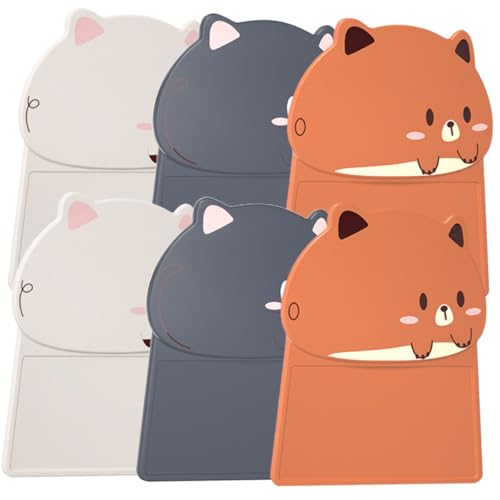 SOPOTUTU 可愛いカートゥーン動物デザイン トイレ蓋リフター 小型軽量丈夫 便座カバー取っ手 トイレ用リフター 衛生的で手を汚さず家族を守