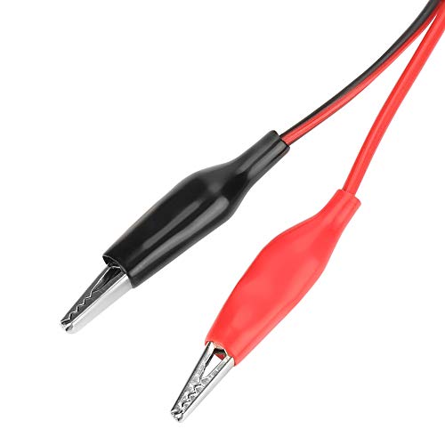 Output Cable Line Multimeter Banana Plug to Crocodile Alligator Clip Test Probe Lead Wire 30V 5A 80cm Banana to Large Alligator Test Lead Set for Adjustable DC Regulated Power Supply - Image 6