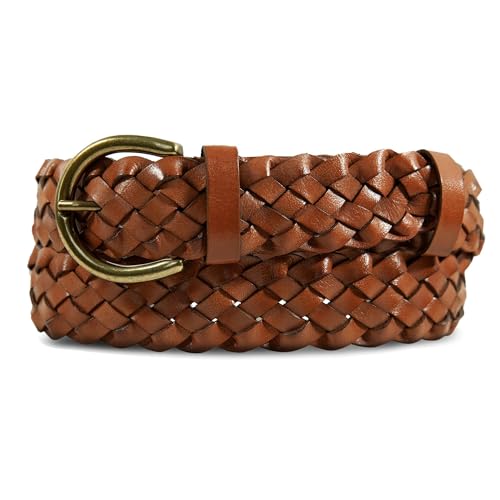 Image of Lucky Brand Women's Fashion Leather Belt | Stylish | Trend | Classic | Modern | Jean | Pant | Skirt | Dress