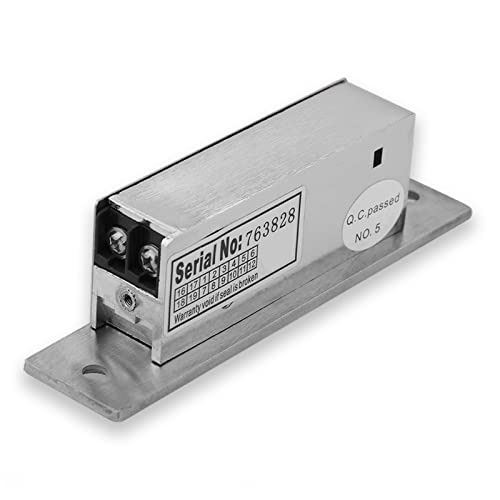 Adjustable Narrow-Type Electric Strike Door Lock,Double Unlock Mode Access Control Lock,Suitable for Office Building and Community