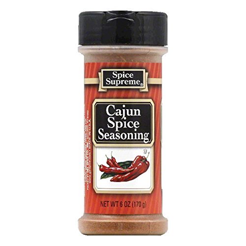 Spice Supreme Cajun Spice, 6-Ounce (Pack of 12)