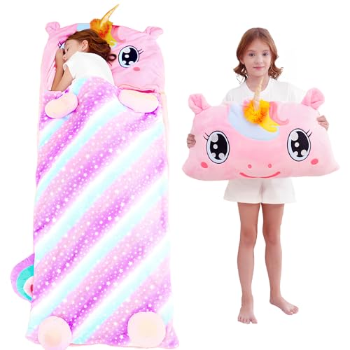 Larger Plush Unicorn Slumber Bag