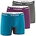 Produktbild FM London 3er-Pack Bambus-Boxershorts für Herren mit Reibungsschutz  Weiche Unterhosen für Männer mit Langem Bein und Vorgeformtem Schritt  Feuchtigkeitsableitend, Etikettenlos und Atmungsaktiv