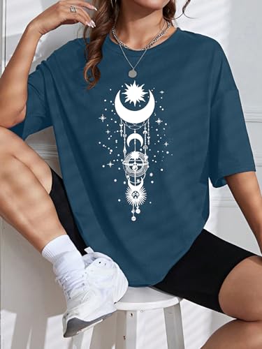 Image of Kvinner Women's Solid Oversized Fit T-Shirt