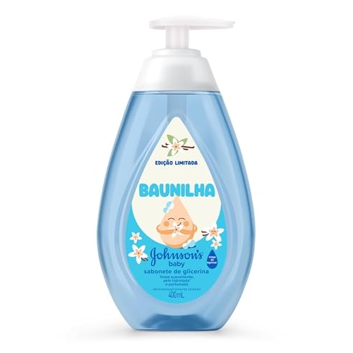 Sabonete Líquido de Glicerina Baunilha JOHNSON'S® Baby 400mL