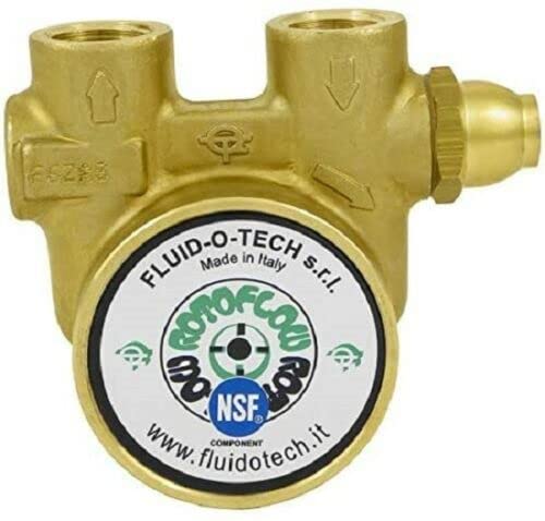 Fluid-o-Tech - Bomba de paleta giratoria volumétrica 400 litros/hora ósmosis inversa
