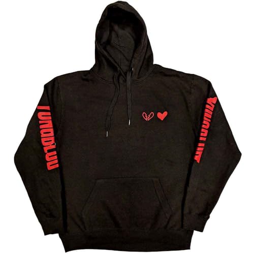 Rock Off officially licensed products Yungblud Sweat-Shirt À Capuche R-U-Ok? Nouveau Officiel Unisex Noir Pullover Size XXL