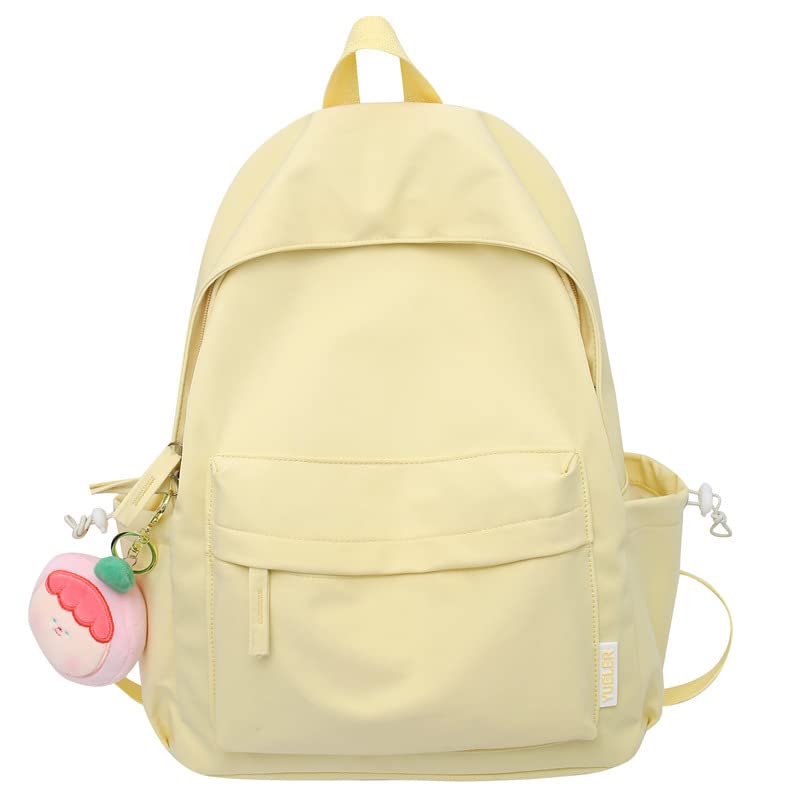 CYee Mochila Coquette con colgante Cutecore estética, kawaii, mochila de regreso a la escuela, mochila preparada para computadora portátil