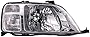 Dorman 1590739 Passenger Side Headlight Assembly Compatible with Select Honda Models