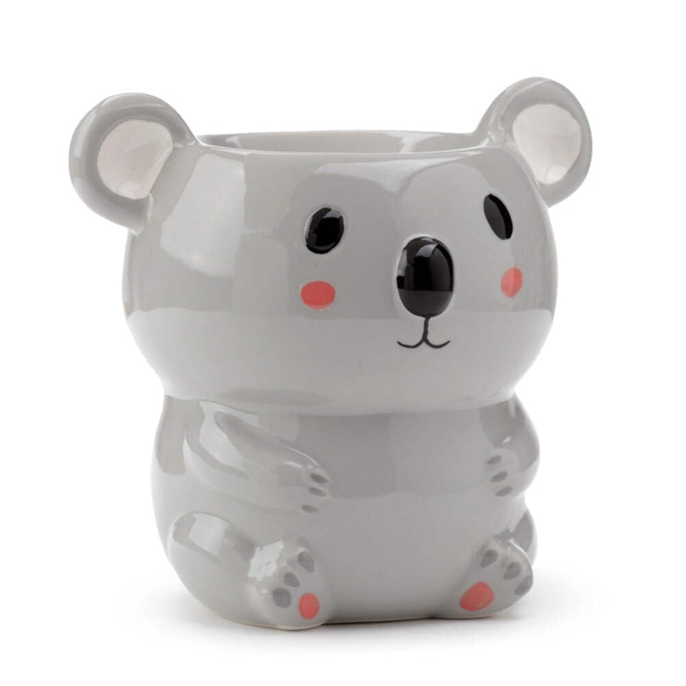 Puckator Adoramals Koala Shaped Ceramic Oil Burner - Wax Melt Burners Warmer - Boho Bedroom Decor Diffuser Scent Tea Light Burner Holder - House Warming Gift - Aromatherapy Set