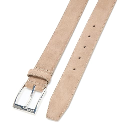 BOSS Men's Elloy Suede Leather Belt4