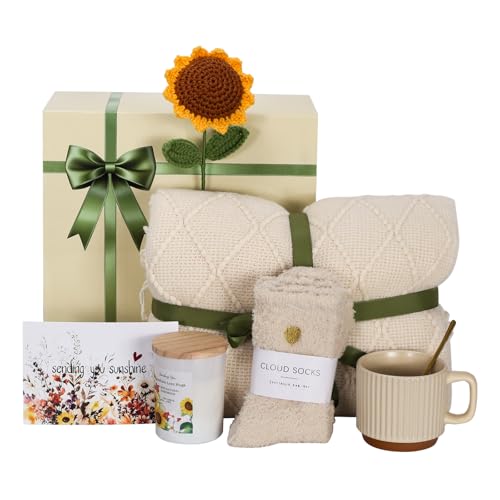 Get Well Soon Gifts Basket for Women, An Uplifting Self Care Package，After Surgery...
