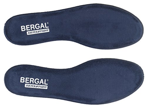 BERGAL 3 Paar Sensation Winter Herren Einlegesohle Sohle Visko Schaum Gr. 41-46 Memory Support, Schuhgröße:45 EU Cover