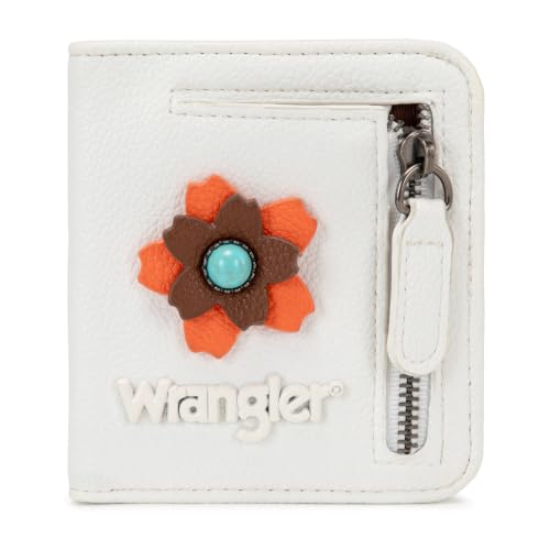 Image of Montana West X Wrangler Small Wallets Woman Slim Thin Wallet RFID Blocking Mini Pocket Wallets with Coin Purse